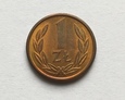 PRL. DESTRUKT / WPINKA 1 złoty 1989