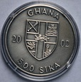 GHANA - 500 SIKA 2002 - IGRZYSKA OLIMPIJSKIE - ANTENY 2004