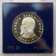 100 ZŁ HENRYK SIENKIEWICZ 1977 (Z5)