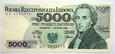 5000 ZŁ FRYDERYK CHOPIN 1988 SER. DE - ST. 2-