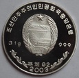 KOREA - 10 WON 2003 - ŁUSKOWIEC INDYJSKI - PANGOLIN