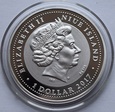 NIUE ISLAND - 1 DOLLAR 2017 - NIEDŹWIEDŹ ATLAS