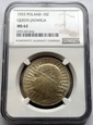 10 ZŁ GŁOWA KOBIETY 1933 NGC MS62