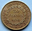 20 FRANKÓW 1898