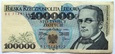 100000 ZŁ STANISŁAW MONIUSZKO 1990 SER. BE (BM8)