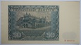 50 ZŁOTYCH 1941 SER. D  - ST. 1/1-