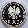10000 ZŁ JAN PAWEŁ II 1989 KRATKA