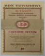 BON TOWAROWY - 10 CENTÓW 1960 Bb