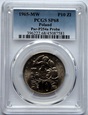 10 ZŁ SIEDEMSET LAT WARSZAWY 1965 PRÓBA - PCGS SP68