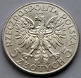 5 ZŁ GŁOWA KOBIETY 1934