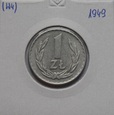 1 ZŁOTY 1949