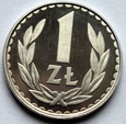 1 ZŁOTY 1988 - ST. LUSTRZANY