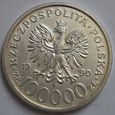 100000 ZŁ SOLIDARNOŚĆ 1990 TYP B 