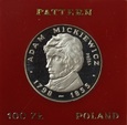 100 ZŁ ADAM MICKIEWICZ 1978 PRÓBA