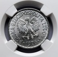 1 ZŁOTY 1976 NGC MS65