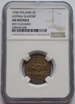 2 ZŁ ŻAGLOWIEC 1936 NGC AU DETAILS (E4)