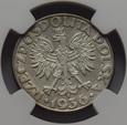 2 ZŁ ŻAGLOWIEC 1936 NGC AU DETAILS (E4)