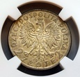 2 ZŁ GŁOWA KOBIETY 1934 NGC AU58