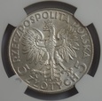 5 ZŁ GŁOWA KOBIETY 1933 NGC MS63