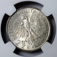 2 ZŁ GŁOWA KOBIETY 1933 NGC MS64