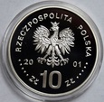 10 ZŁ JAN III SOBIESKI 2001 POPIERSIE