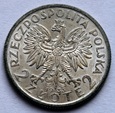 2 ZŁ GŁOWA KOBIETY 1933  (N12)(2.1)