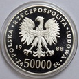 50000 ZŁ JÓZEF PIŁSUDSKI 1988 - ST. LUSTRZANY