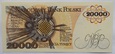 20000 ZŁ MARIA SKŁODOWSKA CURIE 1989 SER. AM  (N3)