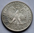 2 ZŁ GŁOWA KOBIETY 1934 (12.7) - ST. 1/1-