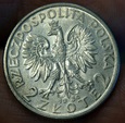 2 ZŁ GŁOWA KOBIETY 1934 (12.7) - ST. 1/1-