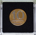 ZŁOTE LATA PRL - 10 ZŁOTYCH 1988 - CERTYFIKAT