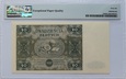 20 ZŁOTYCH 1947 SER. B - PMG 66 EPQ