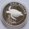 1 DOLLAR 1986 ŻÓŁW (A4)