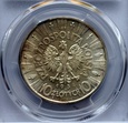 10 ZŁ JÓZEF PIŁSUDSKI 1934 PCGS AU58