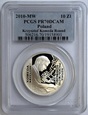 10 ZŁ KRZYSZTOF KOMEDA 2010 PCGS PR70