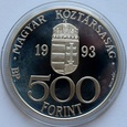 WĘGRY - 500 FORINT 1993 - ECU (ZS8)