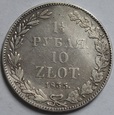 1 1/2 RUBLA - 10 ZŁOTYCH 1835