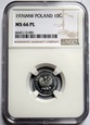 10 GROSZY 1976 NGC MS66 PL