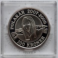 100 KRONER 2007 - NIEDŹWIEDŹ POLARNY