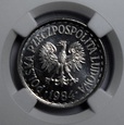 1 ZŁOTY 1984 NGC MS64 PL