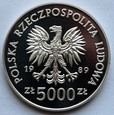 5000 ZŁ ZABYTKI TORUNIA 1989 ( Z473 )