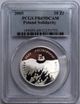 10 ZŁ SOLIDARNOŚĆ 2005 PCGS PR69