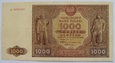 1000 ZŁOTYCH 1946 SER. A. (AL6)