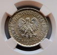 1 ZŁOTY 1972 NGC MS65