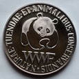 NUMIZMAT - WWF - ŻÓŁW SKÓRZASTY