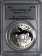 20 ZŁ FOKA SZARA 2007 PCGS PR70