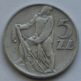 5 ZŁ RYBAK 1958 WĄSKA 8 - BEZ SZNURA - WĄSKA RĘKA