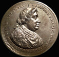 Polska. Medal 1711,  Kardynał Albani, 41mm, RRR!