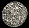 Śląsk, Leopold I, 3 krajcary 1669 SHS, Wrocław, mennicze