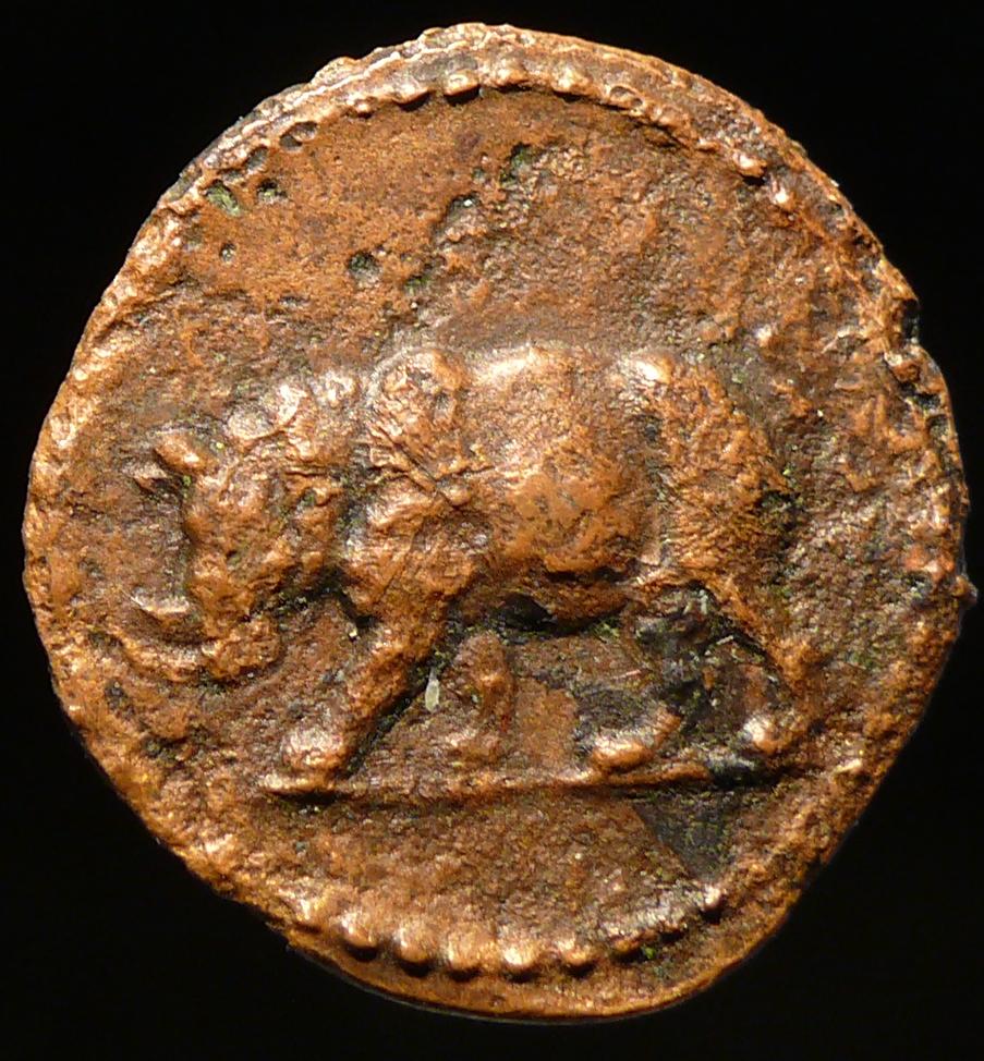 Domicjan 81-96ne Æ Quadrans, Rzym